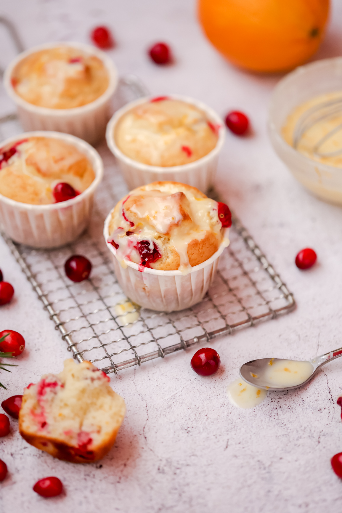 cranberry orange muffins recipe