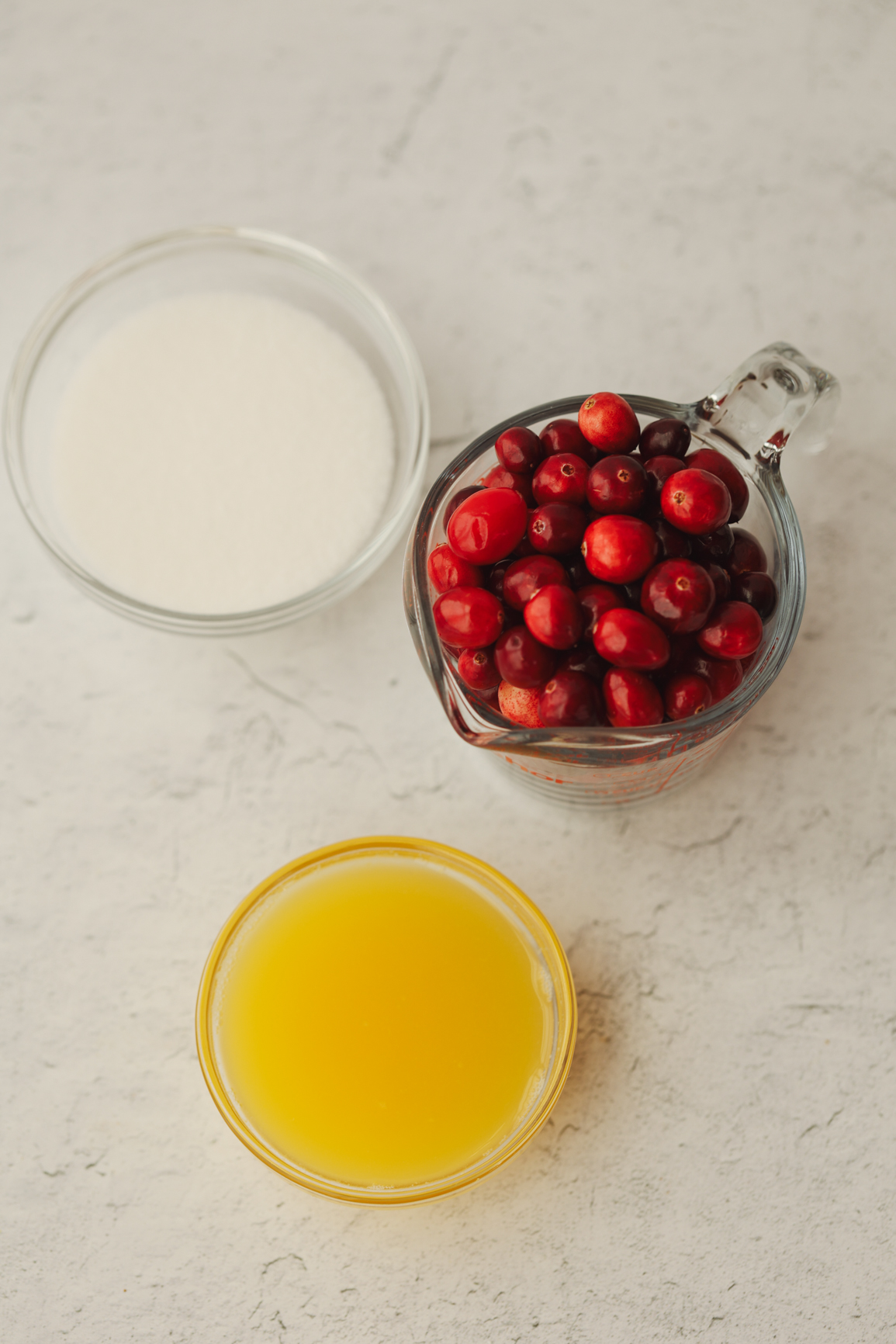 Ingredients on the table.
