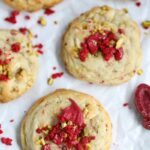 pistachio raspberry cookies