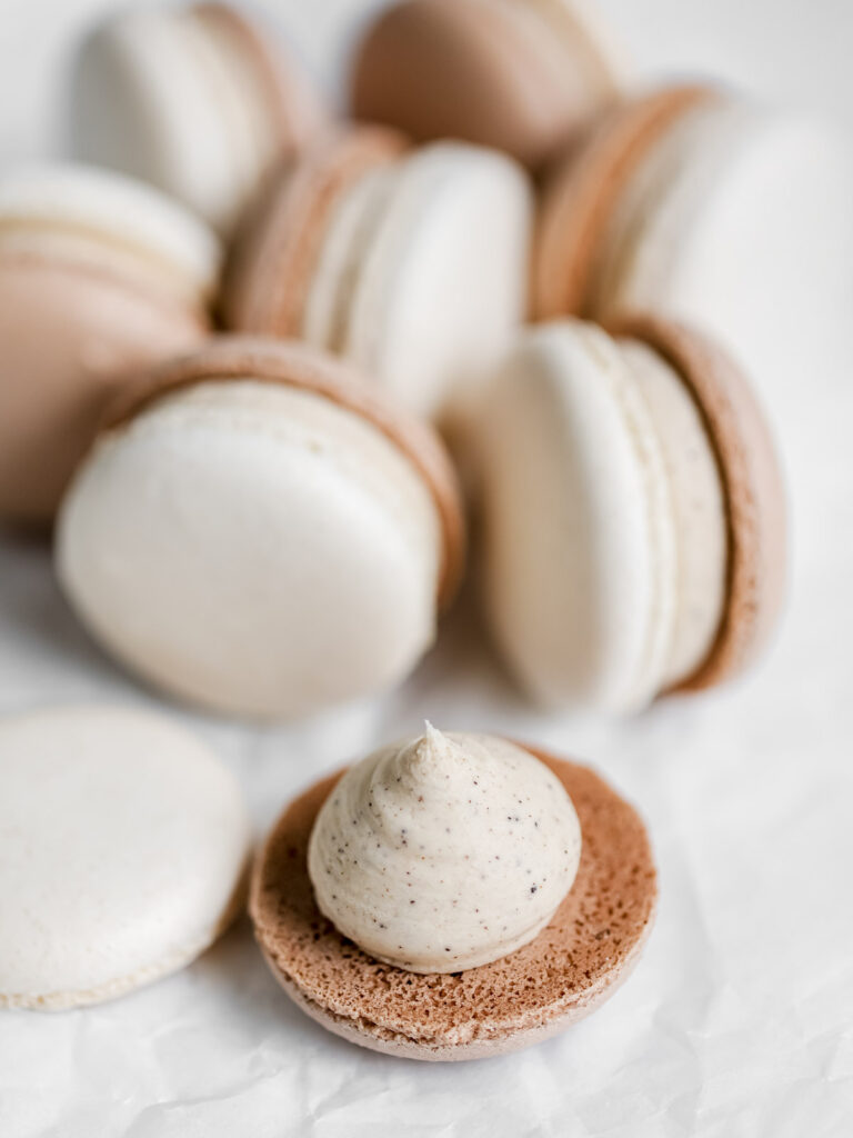 Brown Butter Buttercream  Macarons.