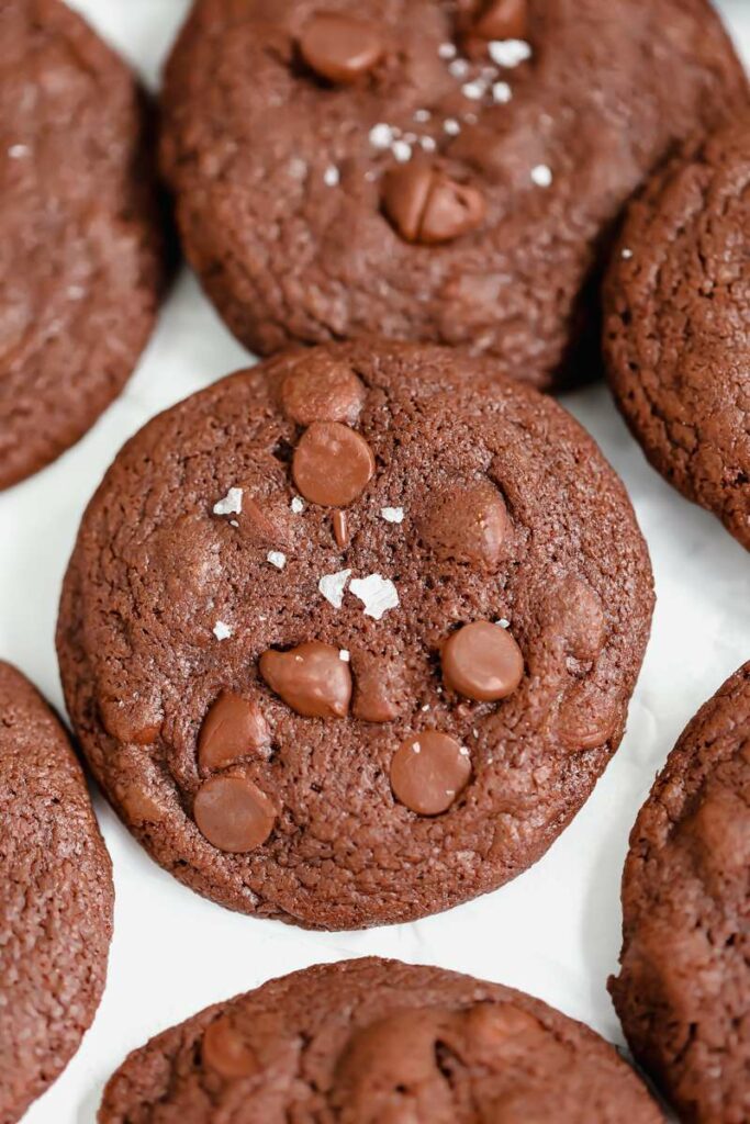 Double Chocolate Chip cookies