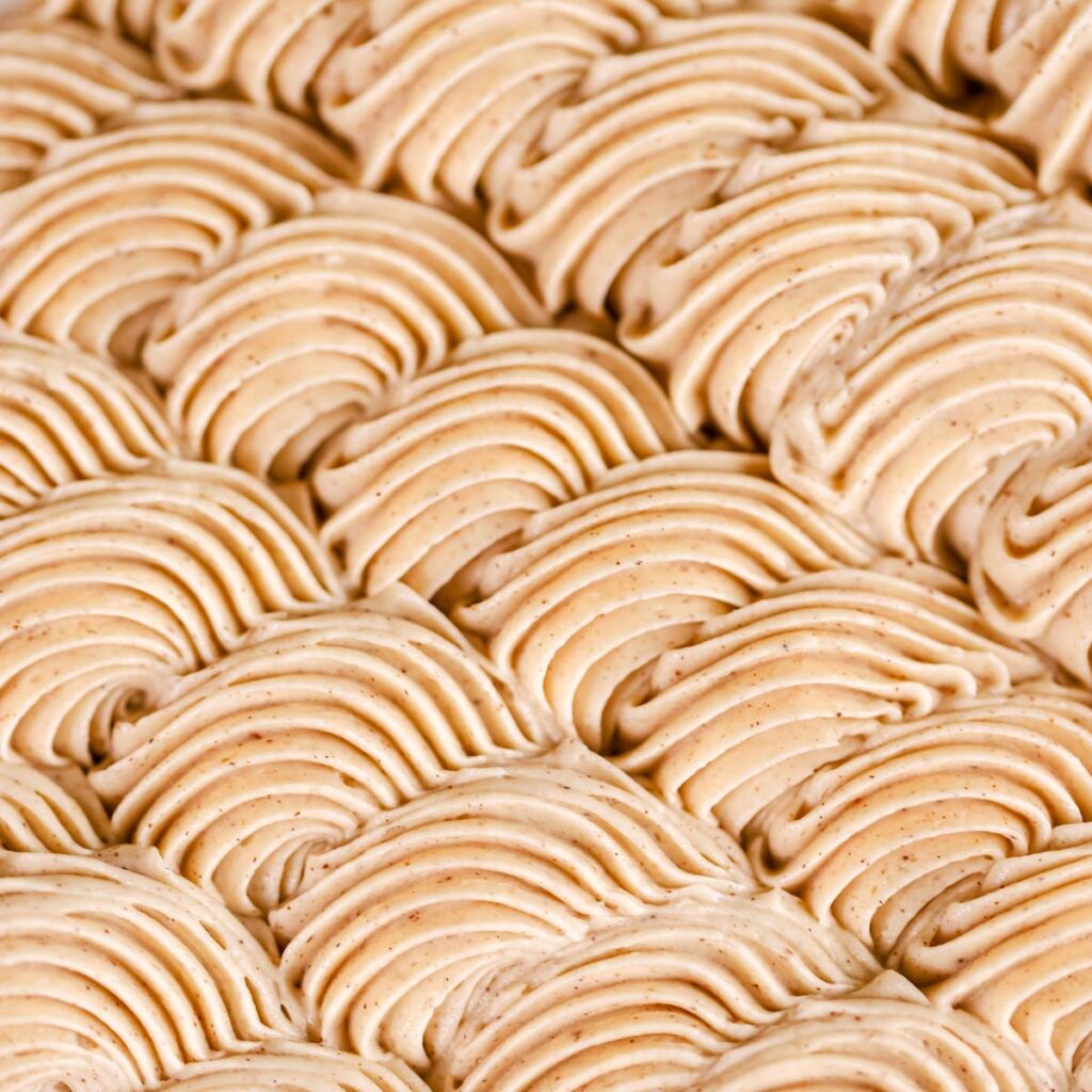 Pumpkin spice buttercream.