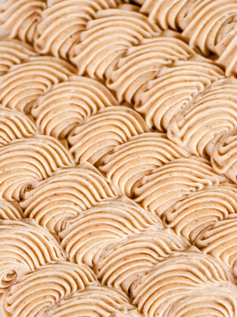 Pumpkin spice buttercream. 