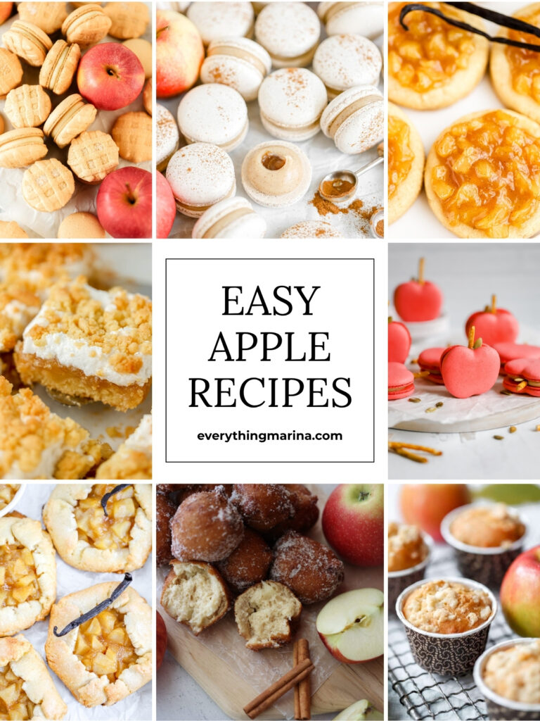 Easy apple recipes collection.