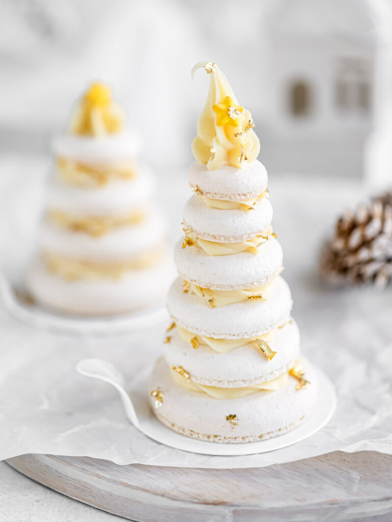 Macaron Christmas tree. 